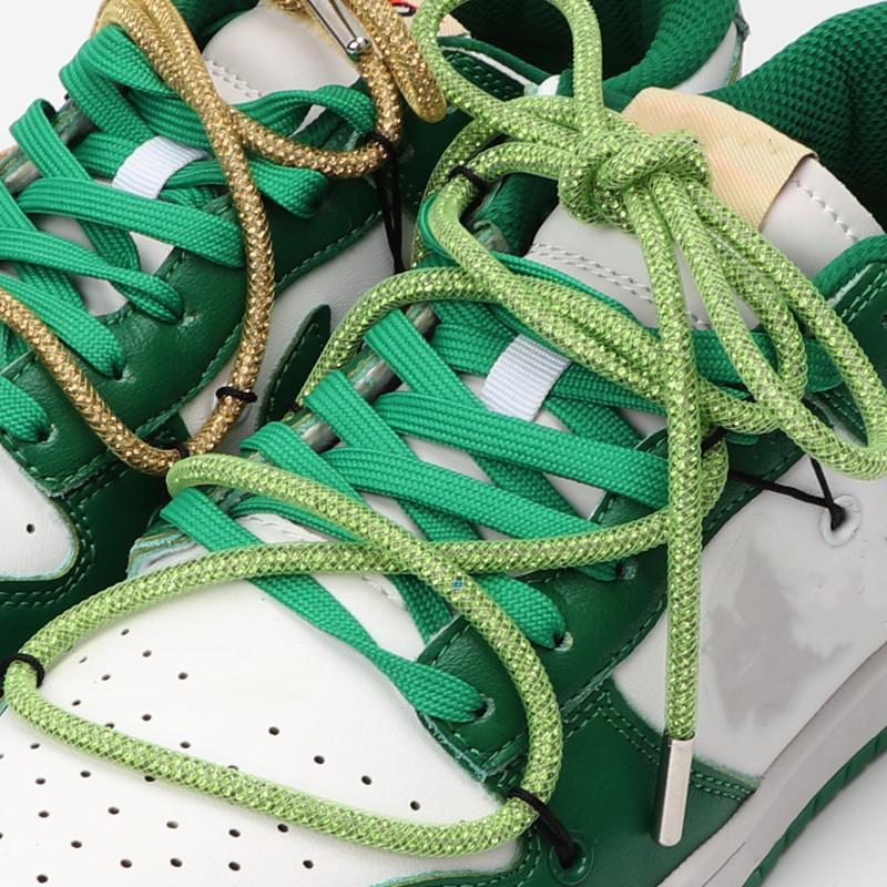 1 шт. роскошные шнурки со стразами, радужная ромбовидная обувь, шнурки для кроссовок, шнурки для обуви, круглые шнурки AF1/AJ 100/120/140 см, шнурки своими руками