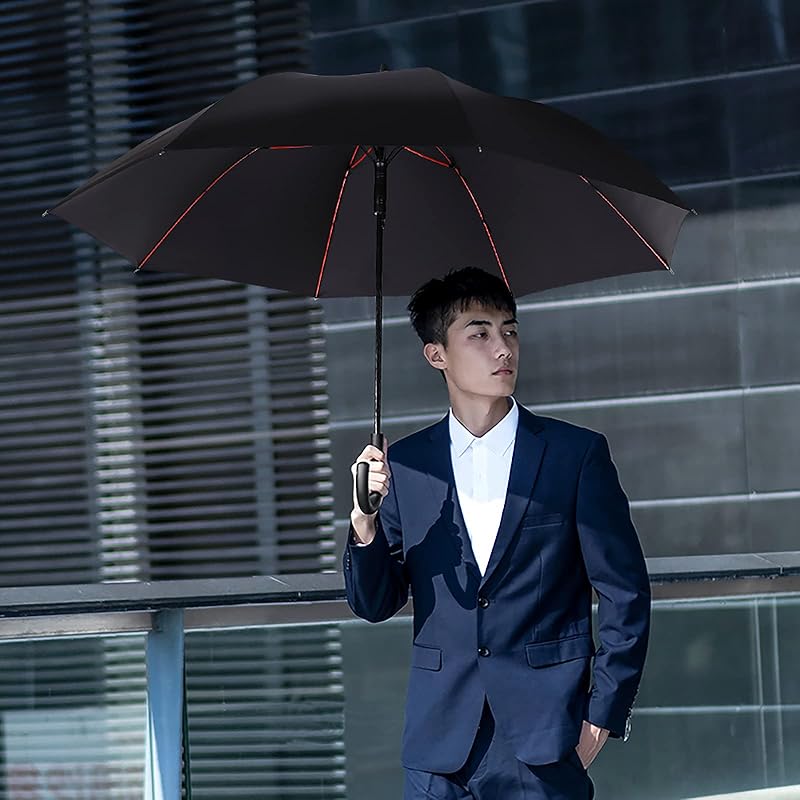 [Большой длинный зонт, который не промокнет даже с большим багажом] Зонт Zruier мужской женский длинный зонт большой диаметр 120 см Супер водонепроницаемый