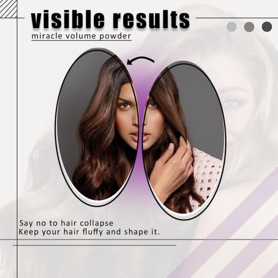 30ml Hair Spray Wash-free Long Lasting Hair Volume Increase Compact Mini Thickness Mild Powder Spray