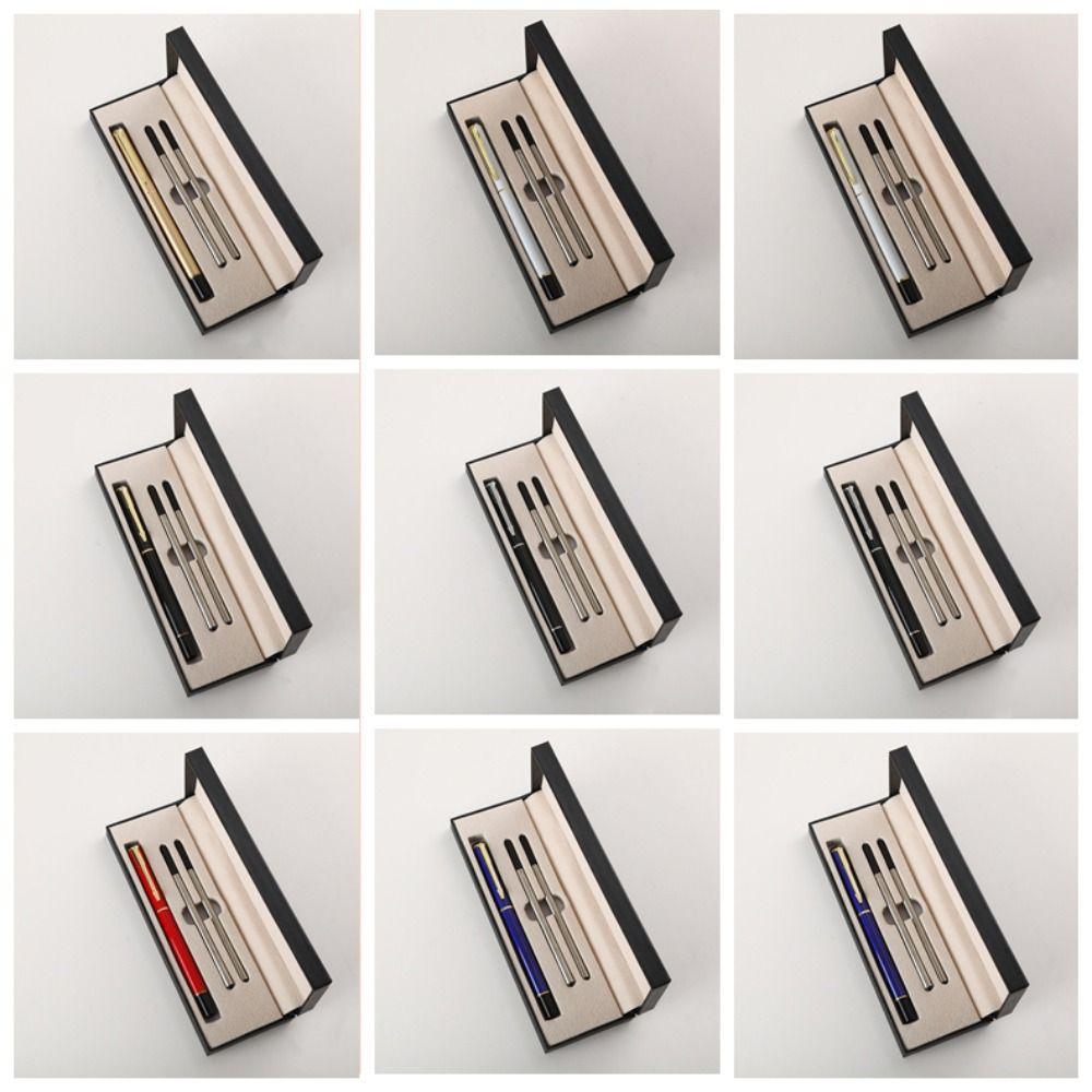 Подарочная металлическая ручка для подписи 0,5 мм Деловая ручка Профессиональная шариковая ручка