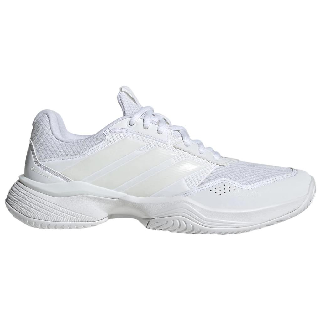 adidas Игровая площадка Синтетическая кожа Полиэстер Удобные Универсальные Дышащие Поддержка Теннисные кроссовки Женские кроссовки Белый KI3600
