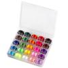 25 Colors Vibrant Beading Thread Set Professional Grade Bobbins and Sewing Threads for DIY Jewelry and Accessories