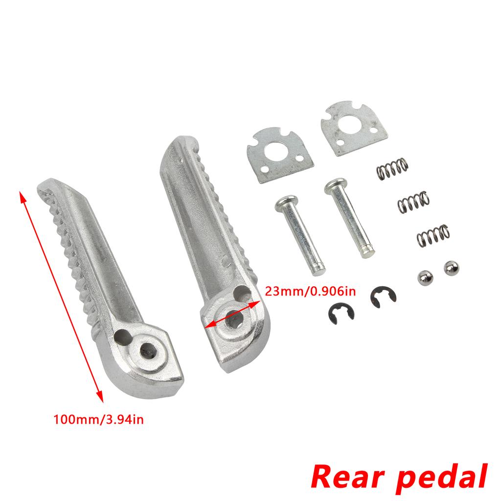 Motorcycle Front Footrest Foot Rear Peg Aluminum Foot Rests Pedal for YAMAHA YZF R1 R6 R125 R25 R3 MT125 MT03 MT09 MT10 MT07
