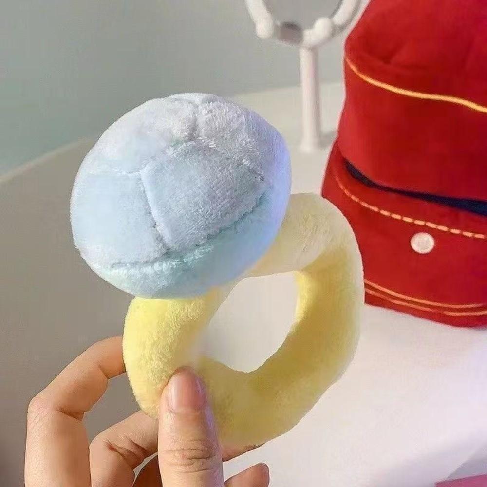 Soft Plush Engagement Ring Plush Creative Design Plush Toy Oversized Ring Plush Engagement Party