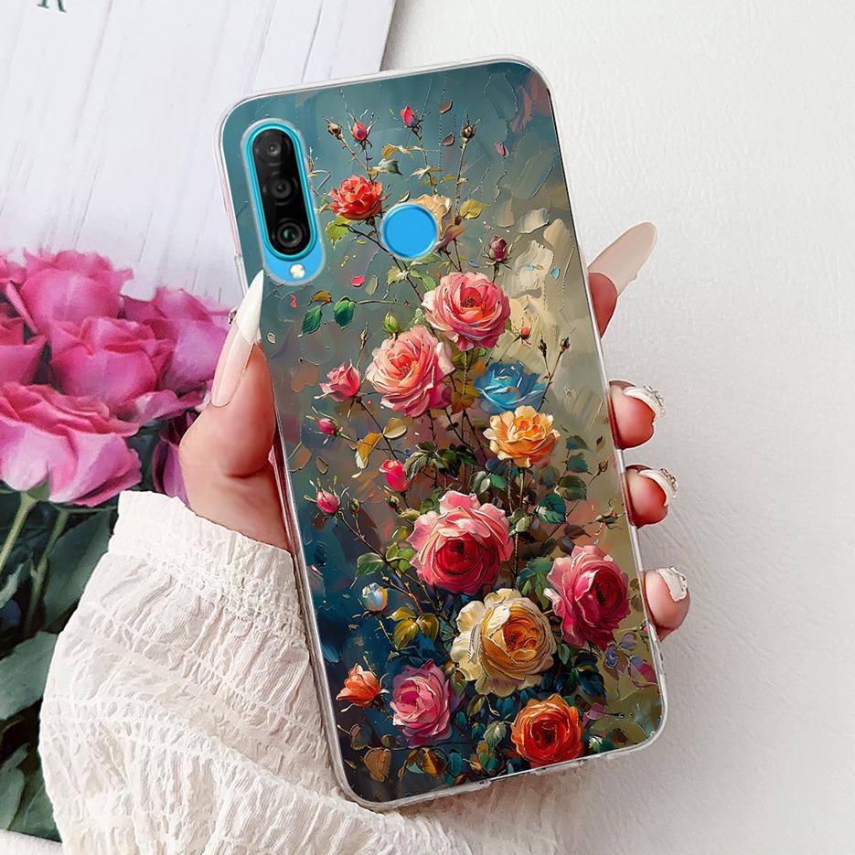 Чехол для Huawei P30 Lite Крутой чехол с узором дракона Прозрачный силиконовый Мягкий тонкий чехол для телефона Для Huawei P30 Pro P 30 Lite P30Lite Сумки