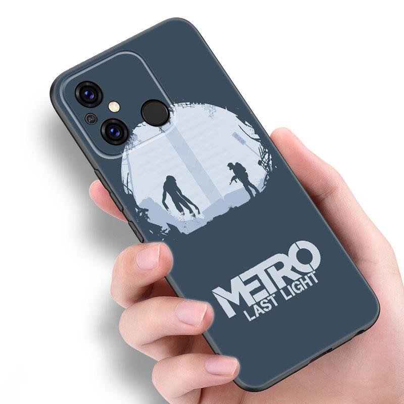 Чехол для телефона Metro 2033 Black для Xiaomi Redmi 11 Prime 11A 12C 13C A1 A2 Plus 12 4G 10 5G 8A 9A 10A 9C 10C 9i 12R Note 9T