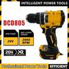 Подходит для DEWALT DCD805 Бесщеточная ударная дрель Аккумуляторная электрическая отвертка Многофункциональная ручная дрель Переменная скорость Мощный электроинструмент