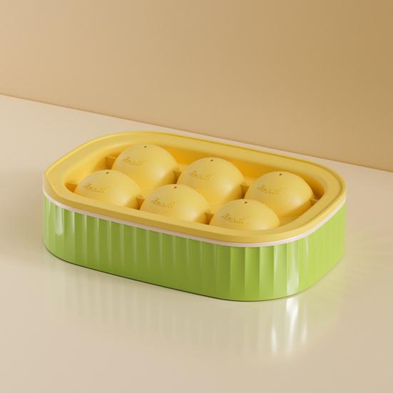 Ice Hockey Mold Reusable Spherical Ice Block Maker Easy Release Ice Tray for Whiskey Cocktails Chocolate Candy Jelly