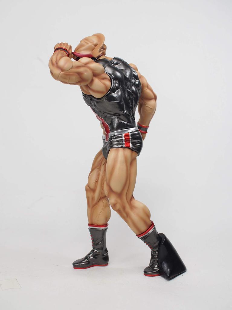CCP Kinnikuman Muscular Collection Kinnikuman Face Flash Original Color Black Metallic NO.EX Ver.