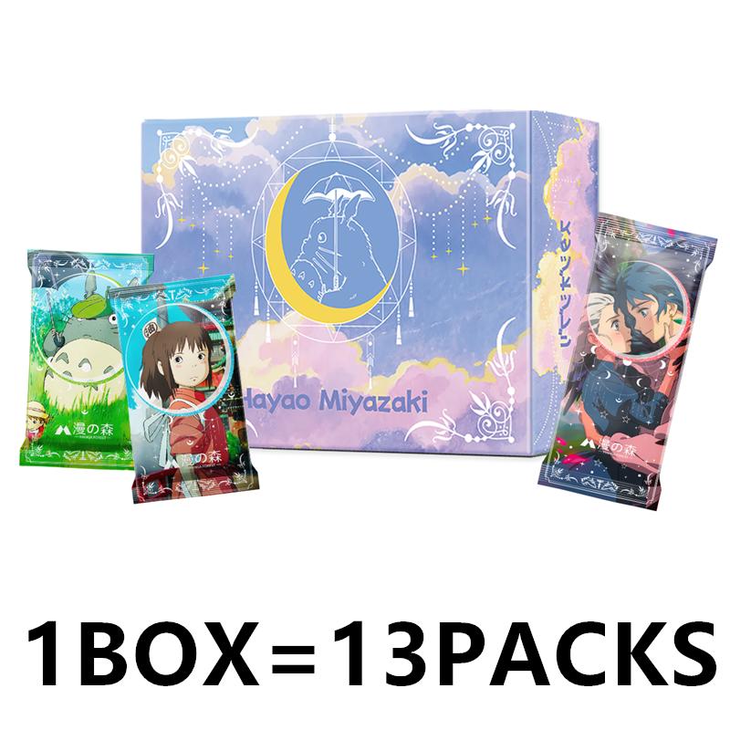 2026 New Miyazaki Hayao Pond Collection Card Rare Animation Game Collectible Card Children's Toy Holiday Gift