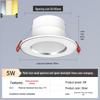 2-Inch Round Recessed Downlight, 56.5cm Opening, 35.5cm Small Ceiling Light, Home Mini