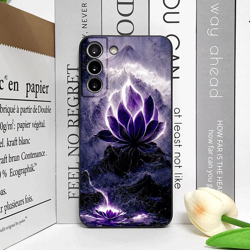 Роскошный чехол для телефона с принтом цветка лотоса для Motorola Moto Edge 50 Fusion 60 Stylus 40 30 Neo G75 G85 G84 G54 5G Цветочный мягкий чехол
