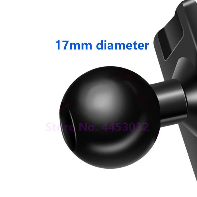 17mm Special Mounts For Volkswagen Tiguan Car Phone Holder GPS Supporting Fixed Bracket Air Outlet Base Accessories 2010-2022