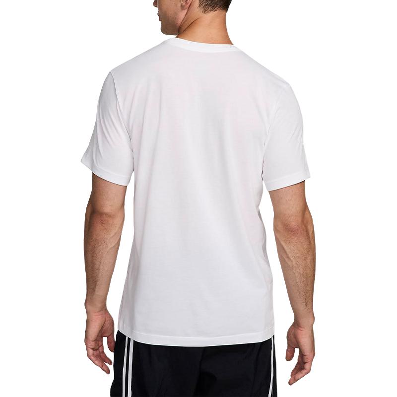Nike Футболка с коротким рукавом и круглым вырезом Usab Letter Pattern Printed, мужская, белая FQ3634-100