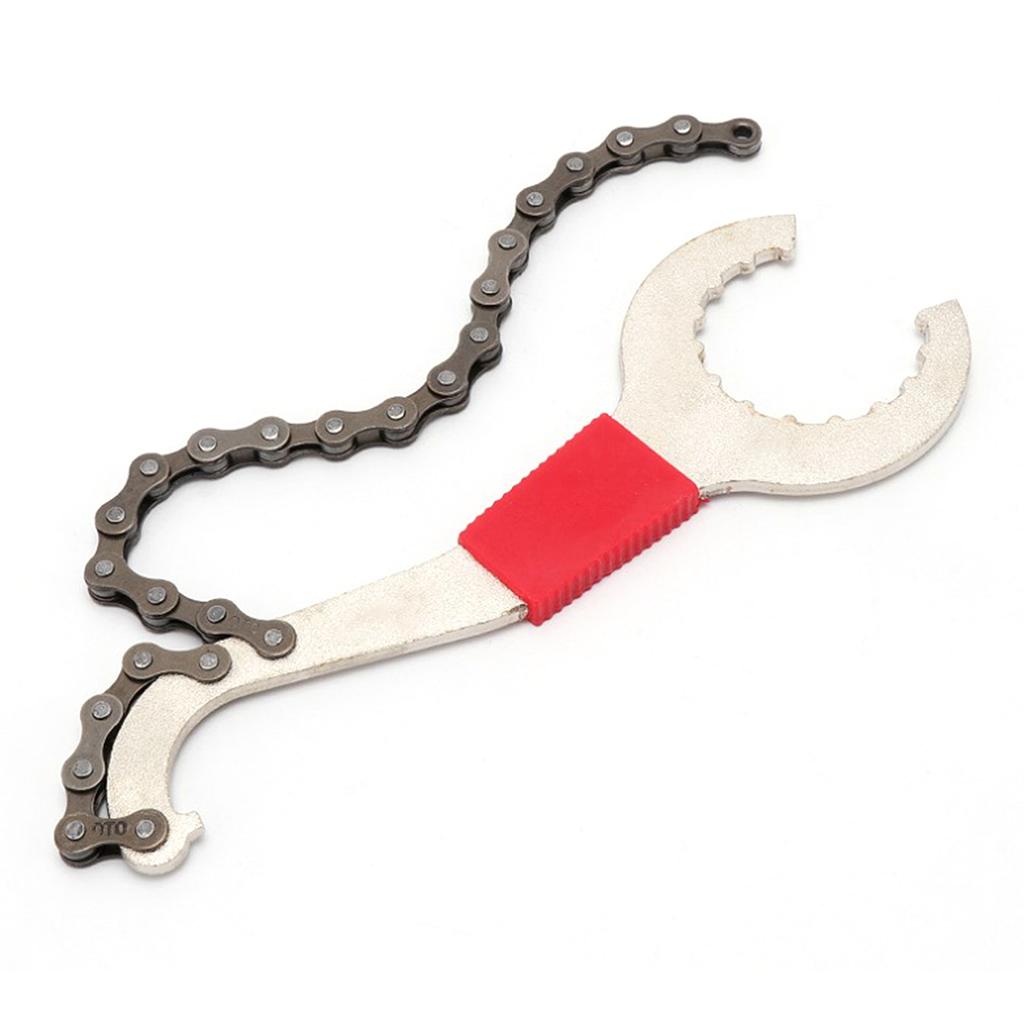 9 Pcs Bicycle Repair Tool Kit Bottom Bracket Crank Freewheel Remover Wrench Bike Chain Pliers Set