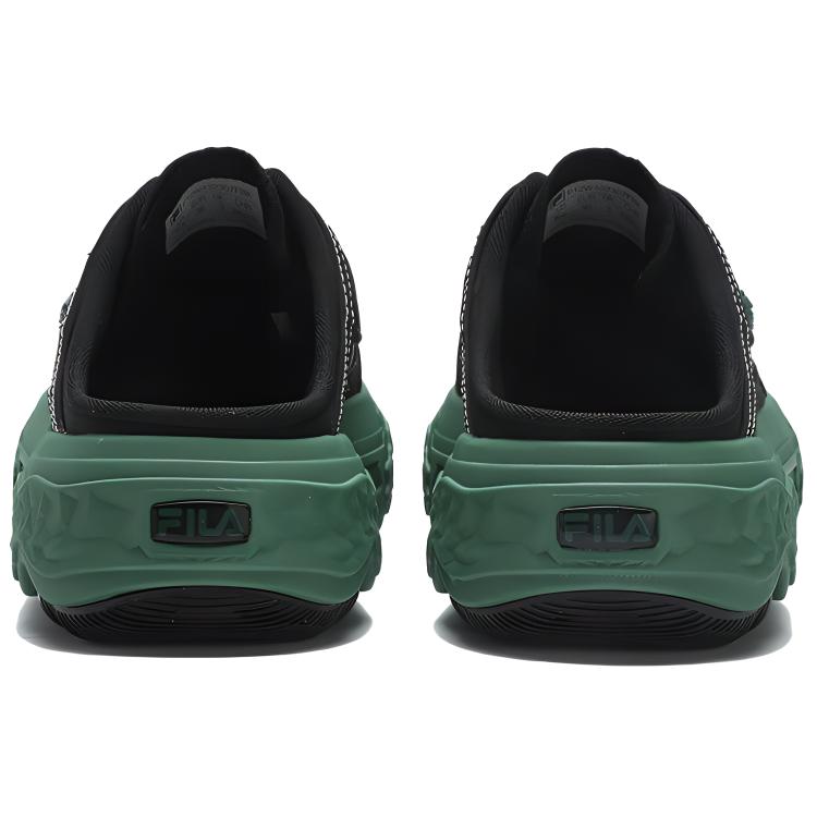 Fila Кеды Rock Mule Удобные Универсальные Прочные Легкие Низкие парусиновые женские туфли Черные F12W432307F-BK