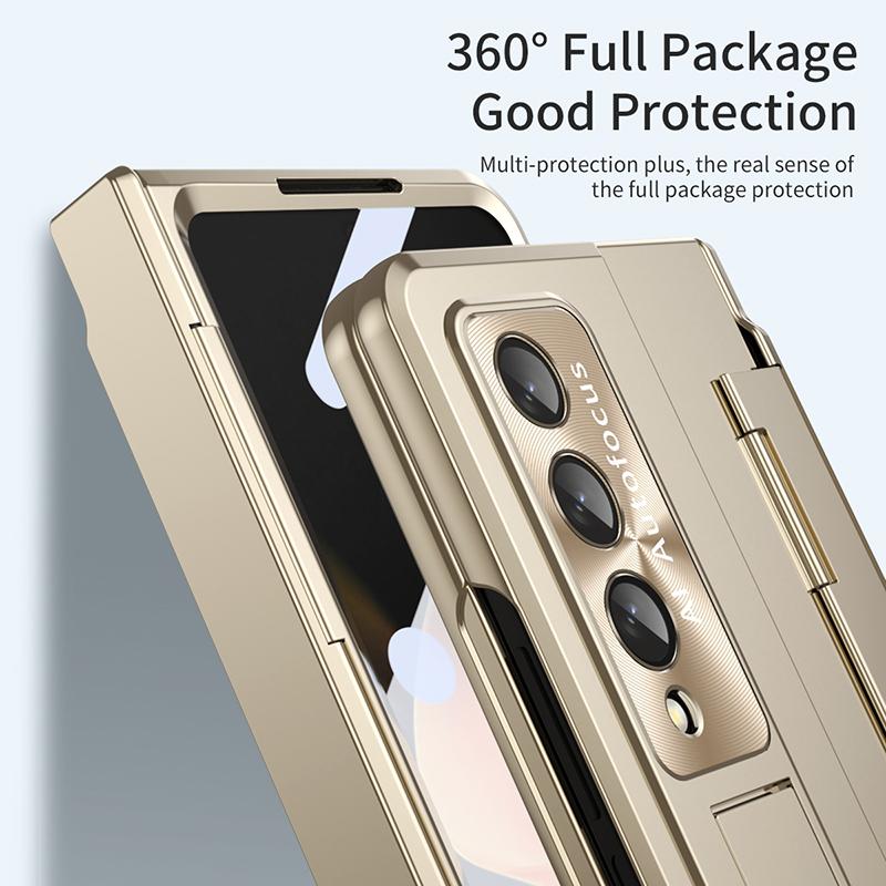 Защитный чехол с выравнивающими петлями для Samsung Galaxy Z Fold 3 4 5g с защитой экрана для Galaxy Fold3 Fold4