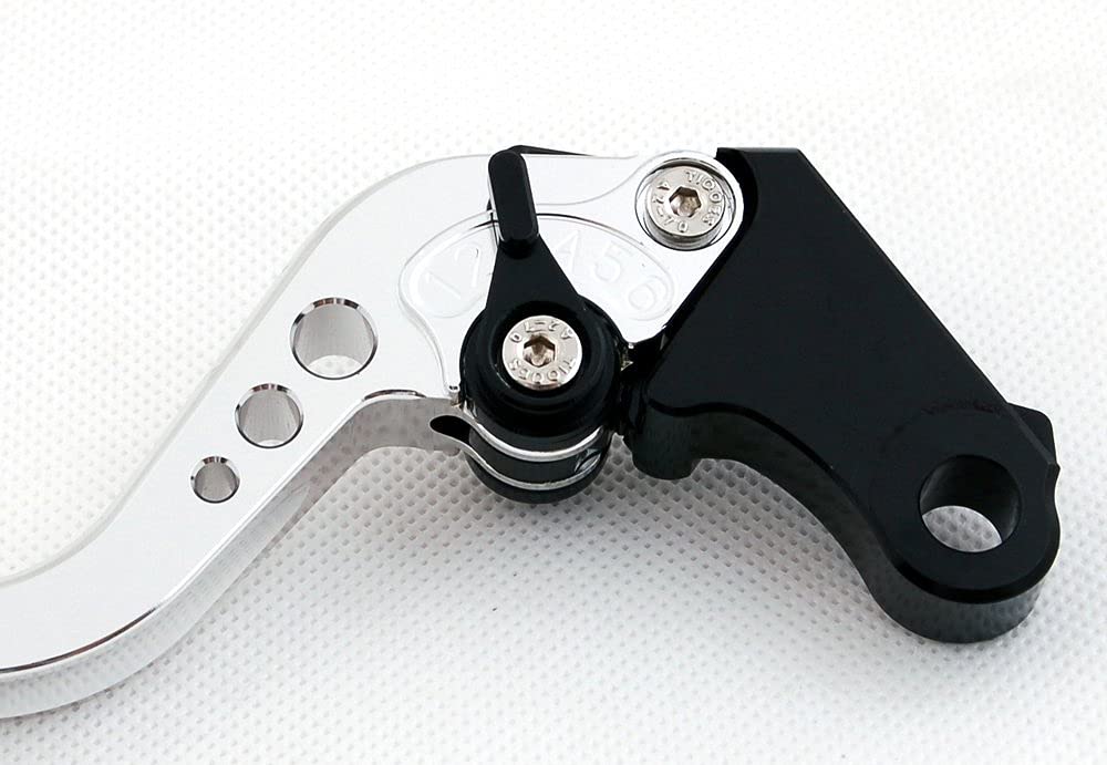 Bruce & Shark Длинный рычаг сцепления и тормоза для мотоцикла Kawasaki NINJA Ninja 250R 300R 400 Серебристый