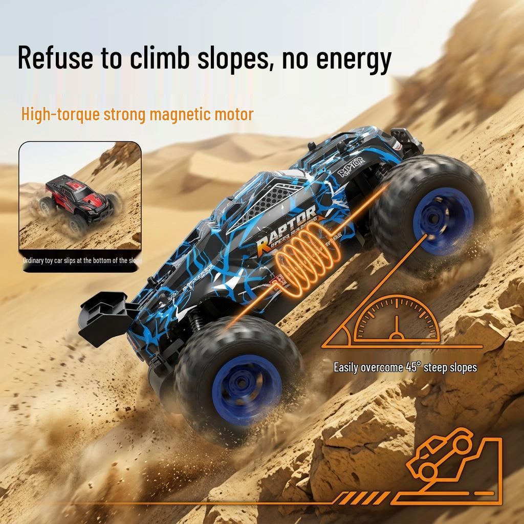Супер Большой 4WD Радиоуправляемый Внедорожник Big Foot 2.4G Высокоскоростной Дрифтовый Вездеход для Детей