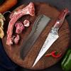 Stainless Steel Butcher Knife for Kitchen Fruit Vegetable Slicing Boning Knife Wooden Handle Meat Fish Knife Kitchen Accessories
