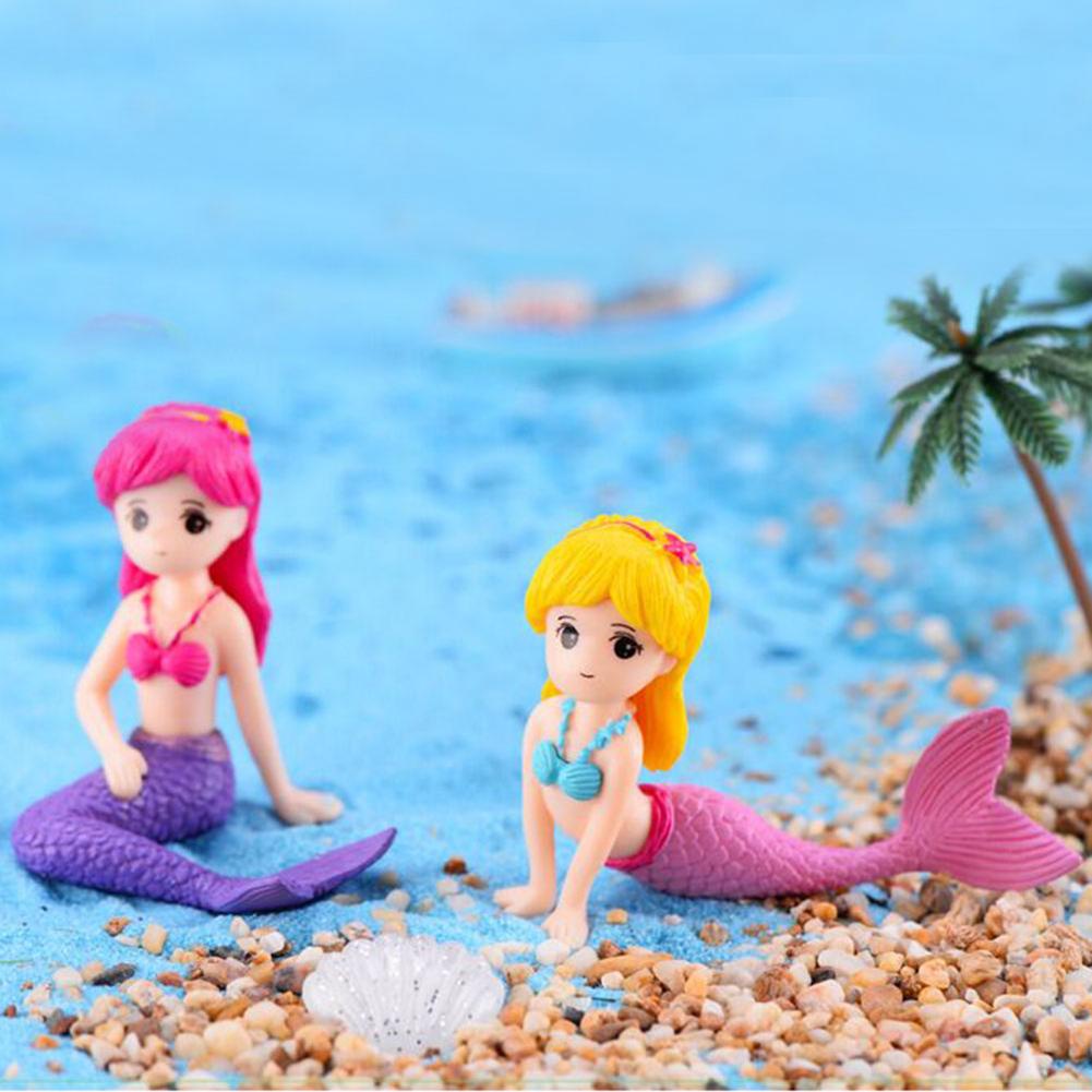 Pvc Cute Ornament Micro Landscape Creative Aquarium Fish Tank Desk Decoration Accessories Fairy Tale Theme Layout Prop