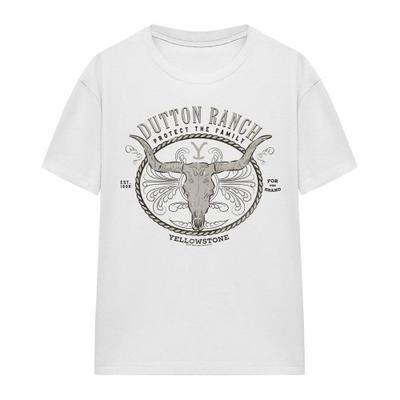 Унисекс футболка для взрослых Yellowstone Dutton Ranch