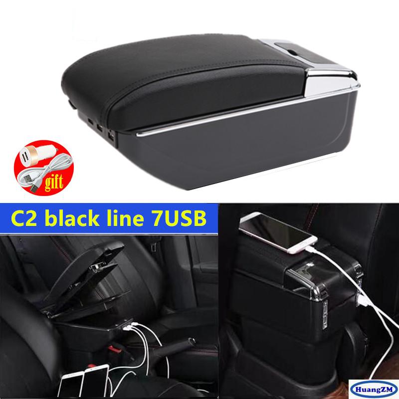 For MG MG3 MG 3 Armrest box For MG MG3 2025 Car Armrest box Center Storage box Interior Retrofit Car Accessories