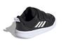 adidas Neo Tensaur Спортивные дышащие низкие детские кроссовки Черно-белые для младенцев и малышей S24054