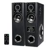 Sound Speaker Max 80W Amplifier Tower Speaker TV Active Heavy Bass Home Theater Tower Type Speaker System AUX Connection Terminal Earphone Jack Plug