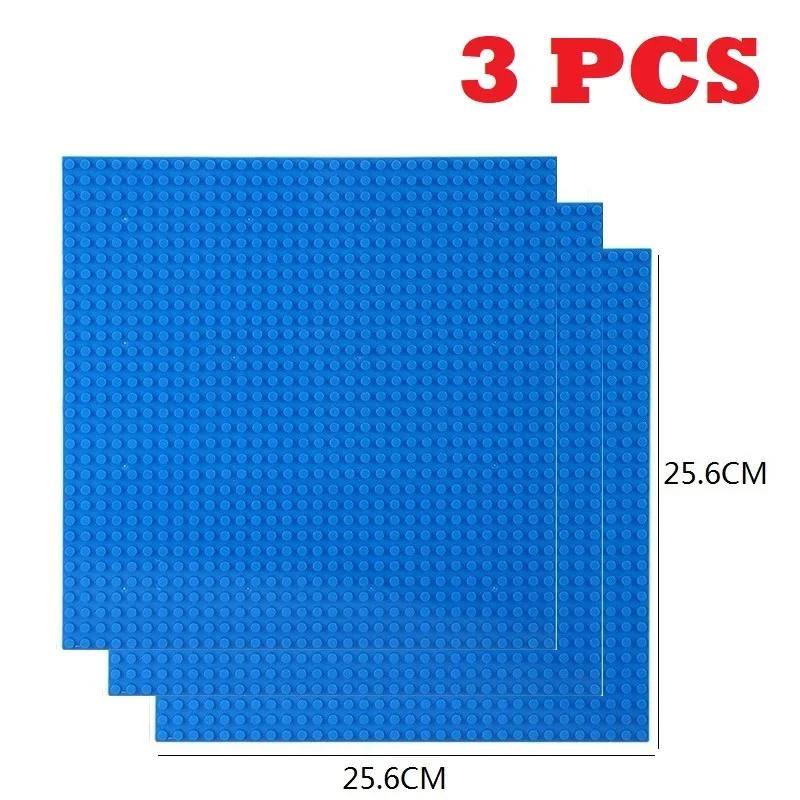 3 шт. Классические базовые пластины, блоки 32x32, 32x16 точек, ABS-пластик, строительные базовые пластины, кирпичи, сборка, город, дорога, друзья, городские игрушки