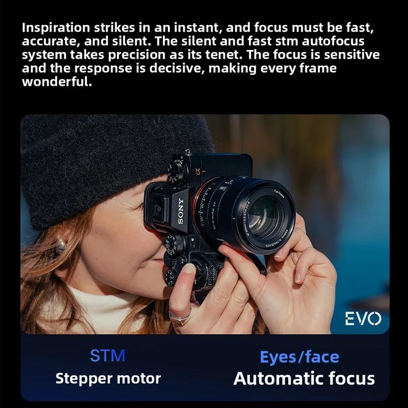 Объектив VILTROX AF 85mm F2.0 EVO Полнокадровый Автофокусный Объектив с Большой Диафрагмой для Беззеркальных Камер Sony E Nikon Z Mount A7 A7R A7RII