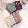 Women Panties Seamless Mid Waist Ice Silk Good Breathability Solid Color Slim Fit Thin Quick Dry Casual Sport Underpants Lady Briefs