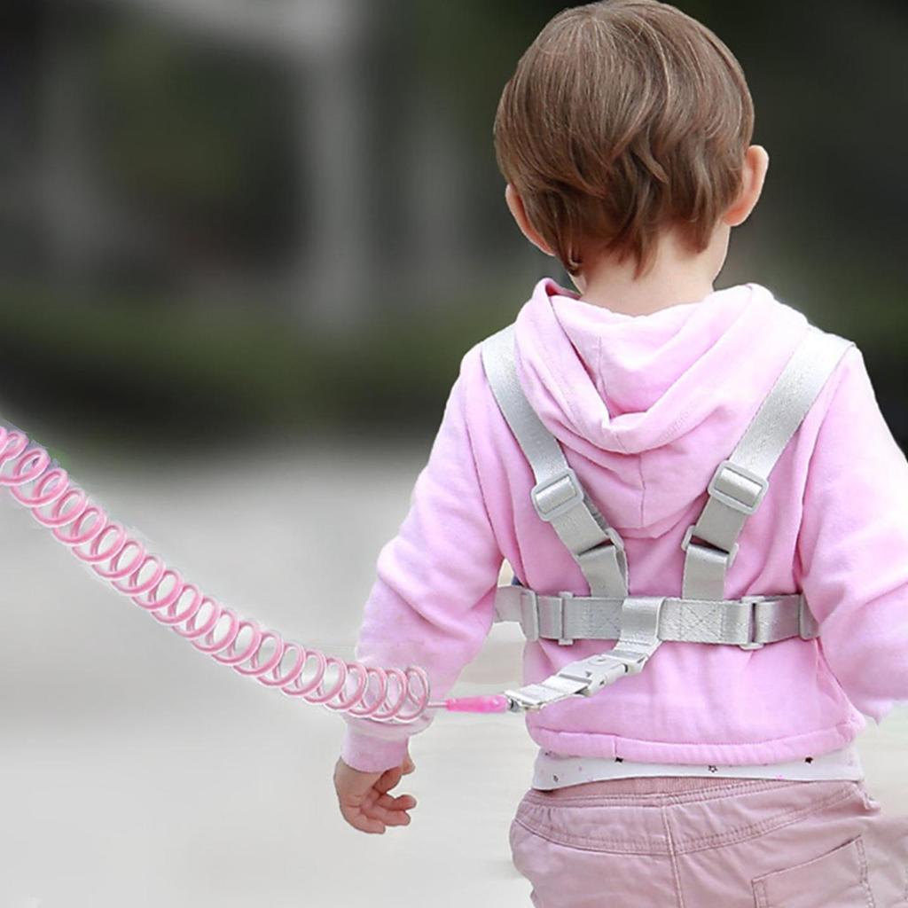 Infant & Toddler Anti-Lost Strap: Dual-Use Safety Harness & Traction Rope for Outdoor Use