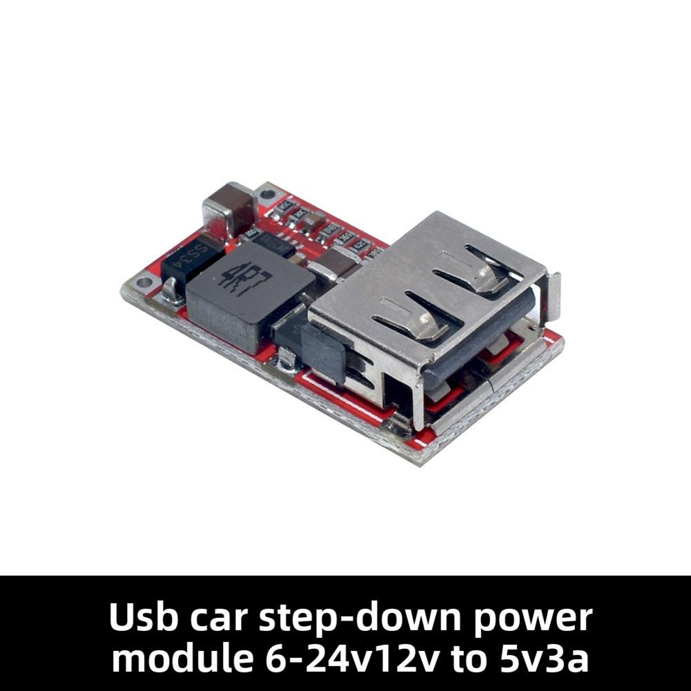 Двойной USB-выход 3A 9V / 12V / 24V / 36V Автомобильный модуль зарядки Понижающий преобразователь Понижающий модуль Аксессуары