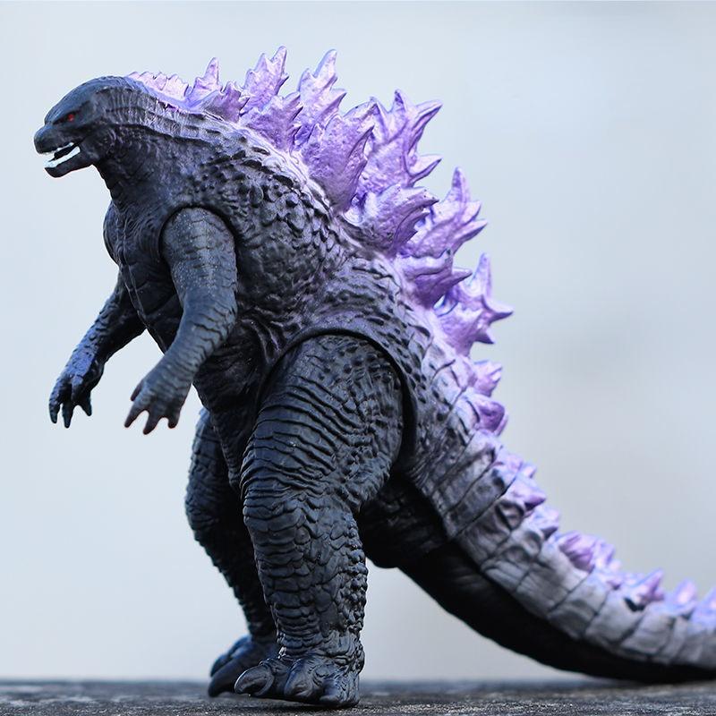Фигурка Годзиллы против Кинг-Конга, фигурка аниме, Gulian Runaway Rabid Godzilla, мягкий клей из АБС-пластика, кукла-монстр, модель, украшения, игрушки