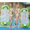 Andy Adult Inflatable Water Fruit Type Floating Bed Recliner with Backrest Hammock