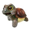 Статуя черепахи садовая мини-фигурка водонепроницаемая устойчивая к ультрафиолетовому излучению мини-размер очаровательная в форме черепахи