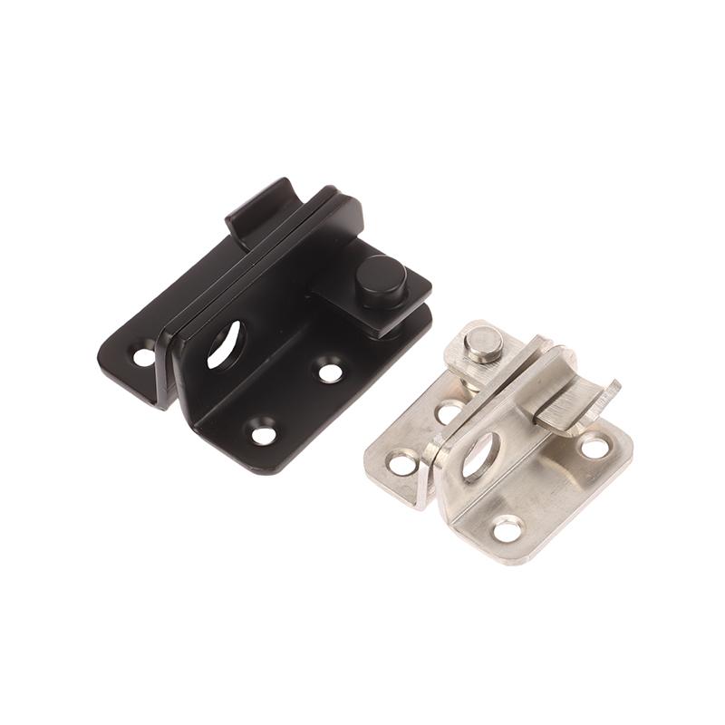Stainless Steel Sliding Door Lock Bolts Anti-Theft Catch Lock Sliding Bolts Lock Padlock Clasp Gate Safety Lock Home Hardware