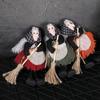 Exquisite Broom Witch Pendant Craft Witch Ornaments New Home Decor