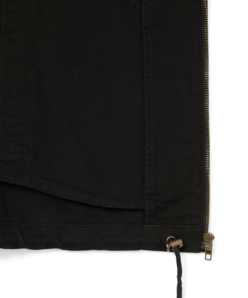 THISISNEVERTHAT Canvas Hooded Jacket Black
