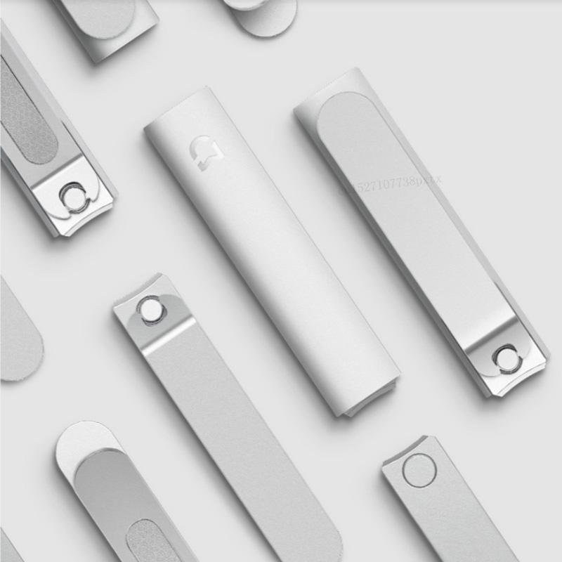 Xiaomi Машинки для стрижки ногтей Mijia из нержавеющей стали с защитой от брызг, триммер для ухода за педикюром, кусачки для ногтей