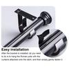 2 Curtain Curtain Rod Holder for Pcs Rod Holder Wall or