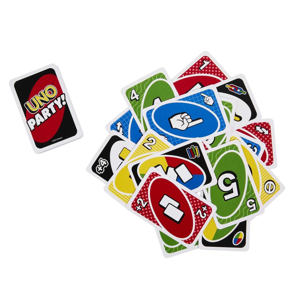 Карточная игра Mattel Game UNO Uno Party Игра для вечеринок для игроков от 7 лет и старше HMY49 6-16 лет