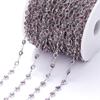Shiny Necklace Chain Crystal Beads Beaded Making 1Meter Crystal Beads Chains