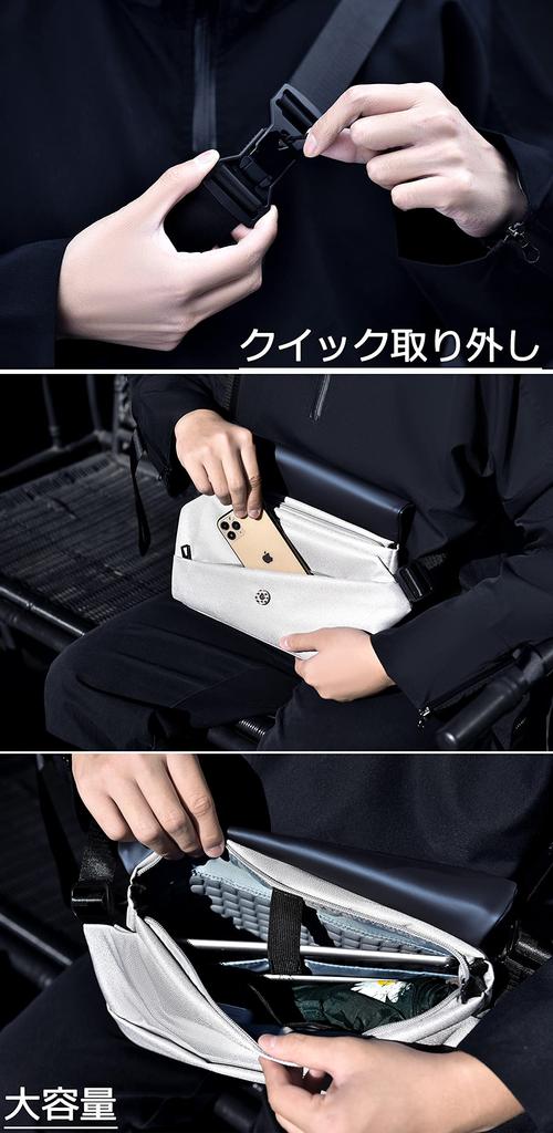 FSDWG Shoulder Bag Crossbody Messenger Bag Shoulder Bag Waterproof 2way Commuting to School Travel Outdoors Men's