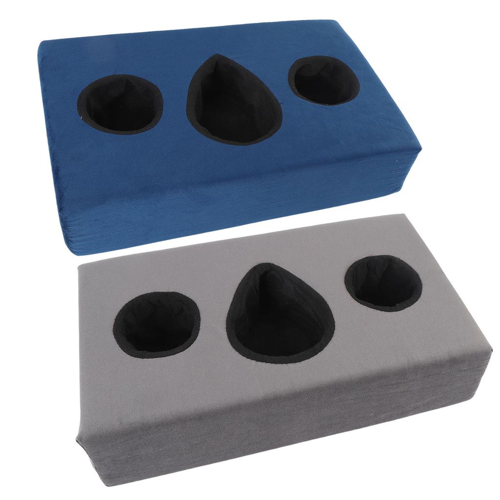 Подушка-подстаканник для дивана Предотвращает проливы Губка 3 отделения Подставка для напитков для дивана для автомобилей, автодомов, лодок