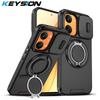 KEYSION Чехол для телефона с кольцом-подставкой, вращающимся на 360°, для Xiaomi POCO X8 Pro X8 Pro Max, с защитой камеры, магнитный, ударопрочный