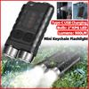 Суперяркий карманный фонарик XPG LED Многофункциональный мини-фонарик-брелок Перезаряжаемый через USB Type-C Фонарь для кемпинга на открытом воздухе