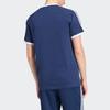 adidas Мужская футболка с коротким рукавом и полосатым логотипом Originals tops KE3536