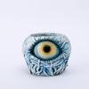 Горшок для растений Monster Eye, креативный уникальный горшок для растений, горшок для суккулентов из смолы с дренажем, для декора сада на открытом воздухе и домашнего декора